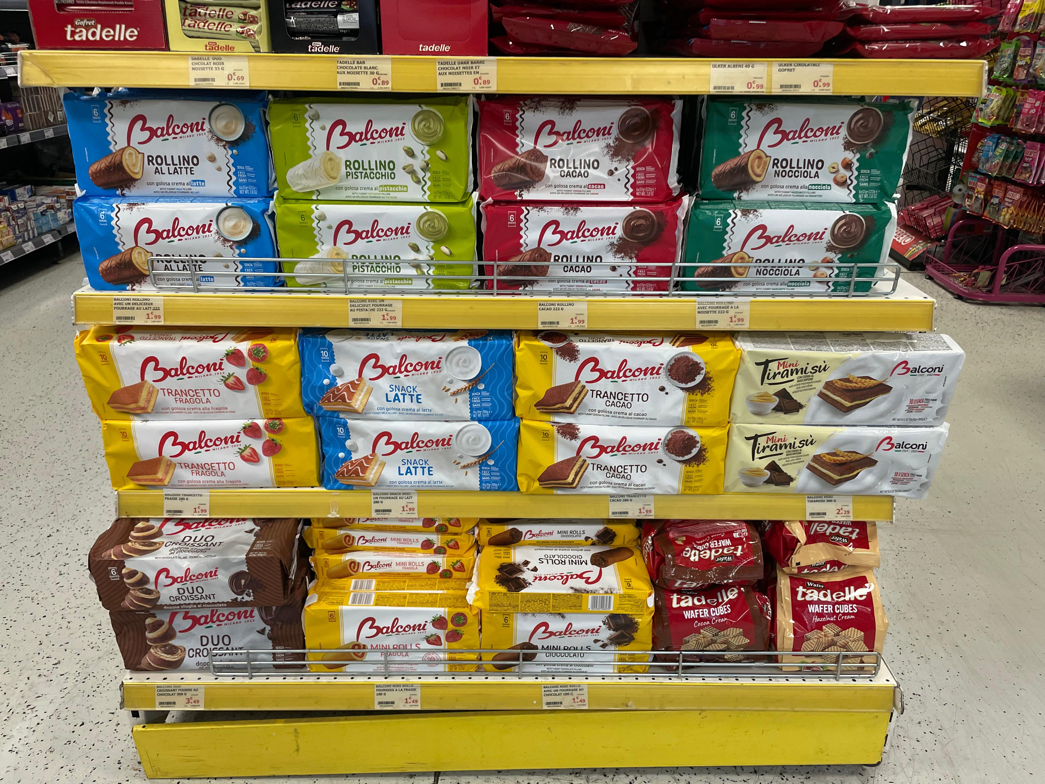 Gâteaux du monde international