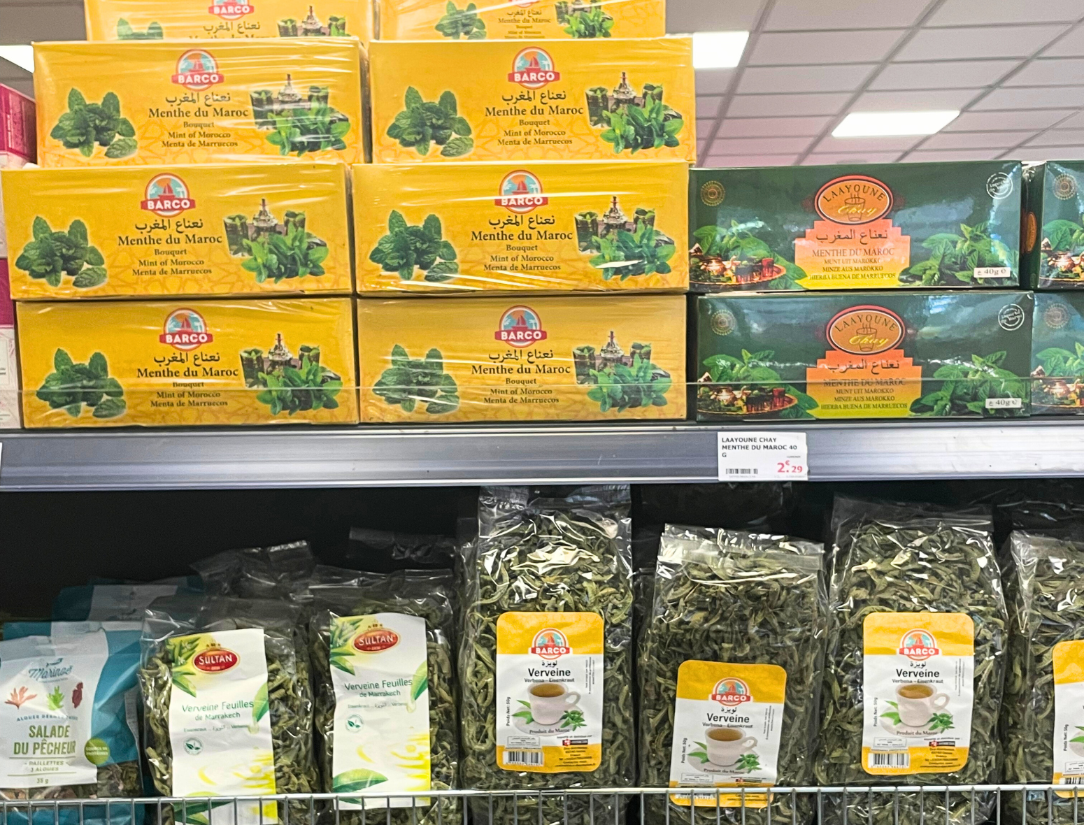 Menthe fraîche thé à la menthe