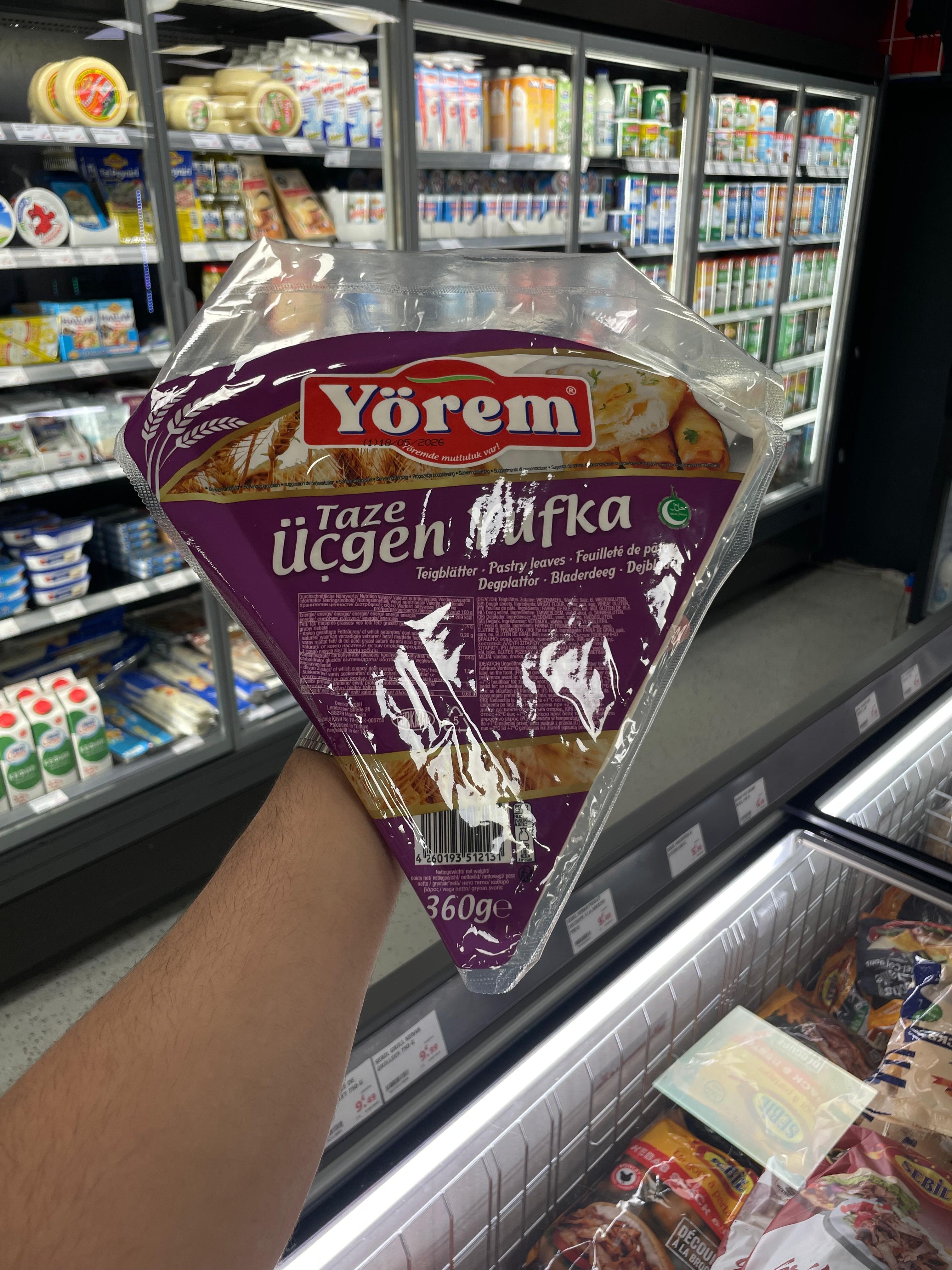 Pâtes pour Yufka