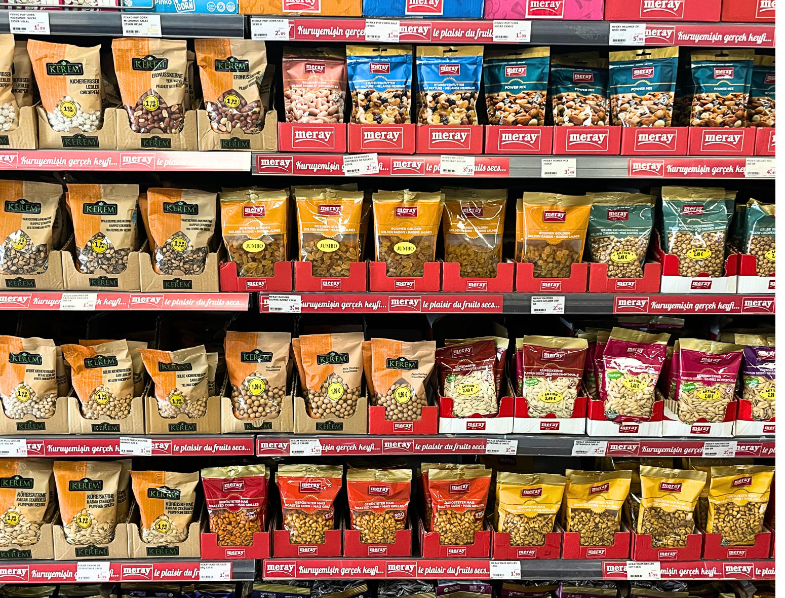 Snacks apéritif tournesol cacahuètes graines