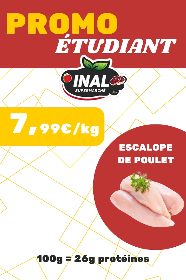Promotion boucherie viande halal